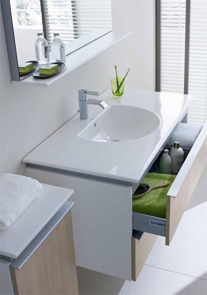 049910 Подвесная раковина настенная овальная Duravit Darling New белая - Вид №4