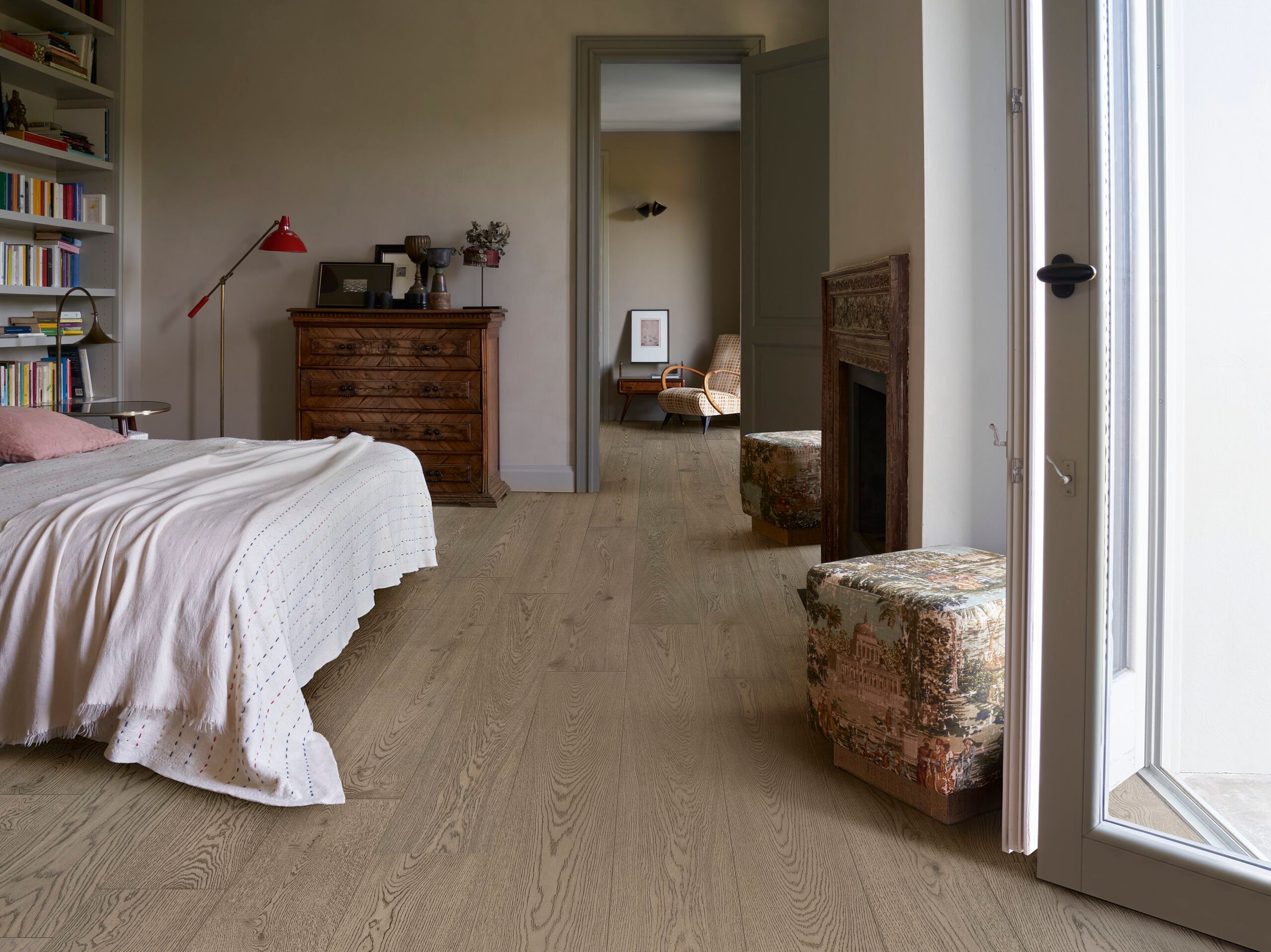 Пол из керамогранита с эффектом дерева для внутреннего и наружного применения MARAZZI VIVO ARCH-00066628