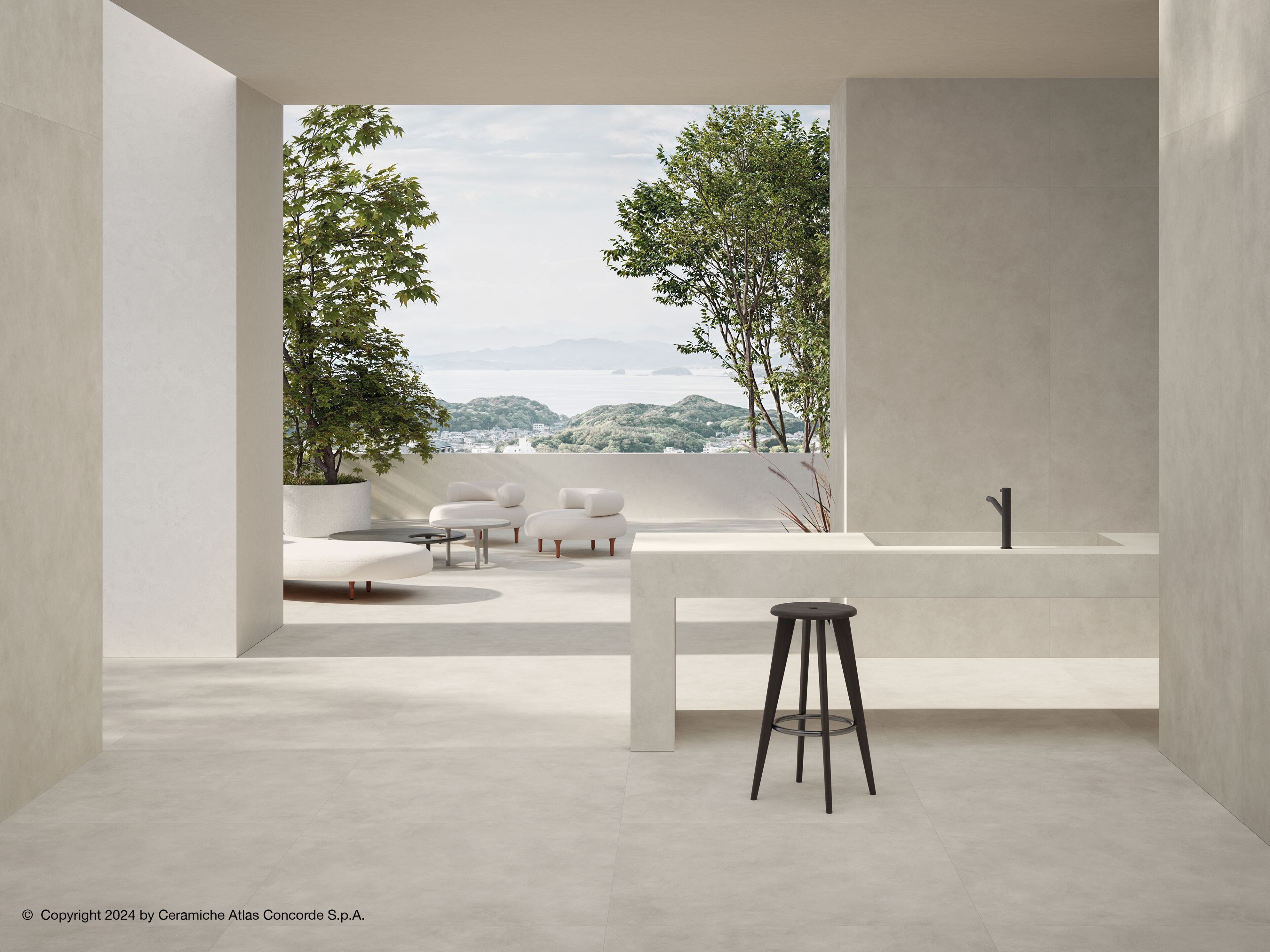 Керамогранит с цементным эффектом Atlas Concorde Boost Expression ARCH-00047016 - Вид №41