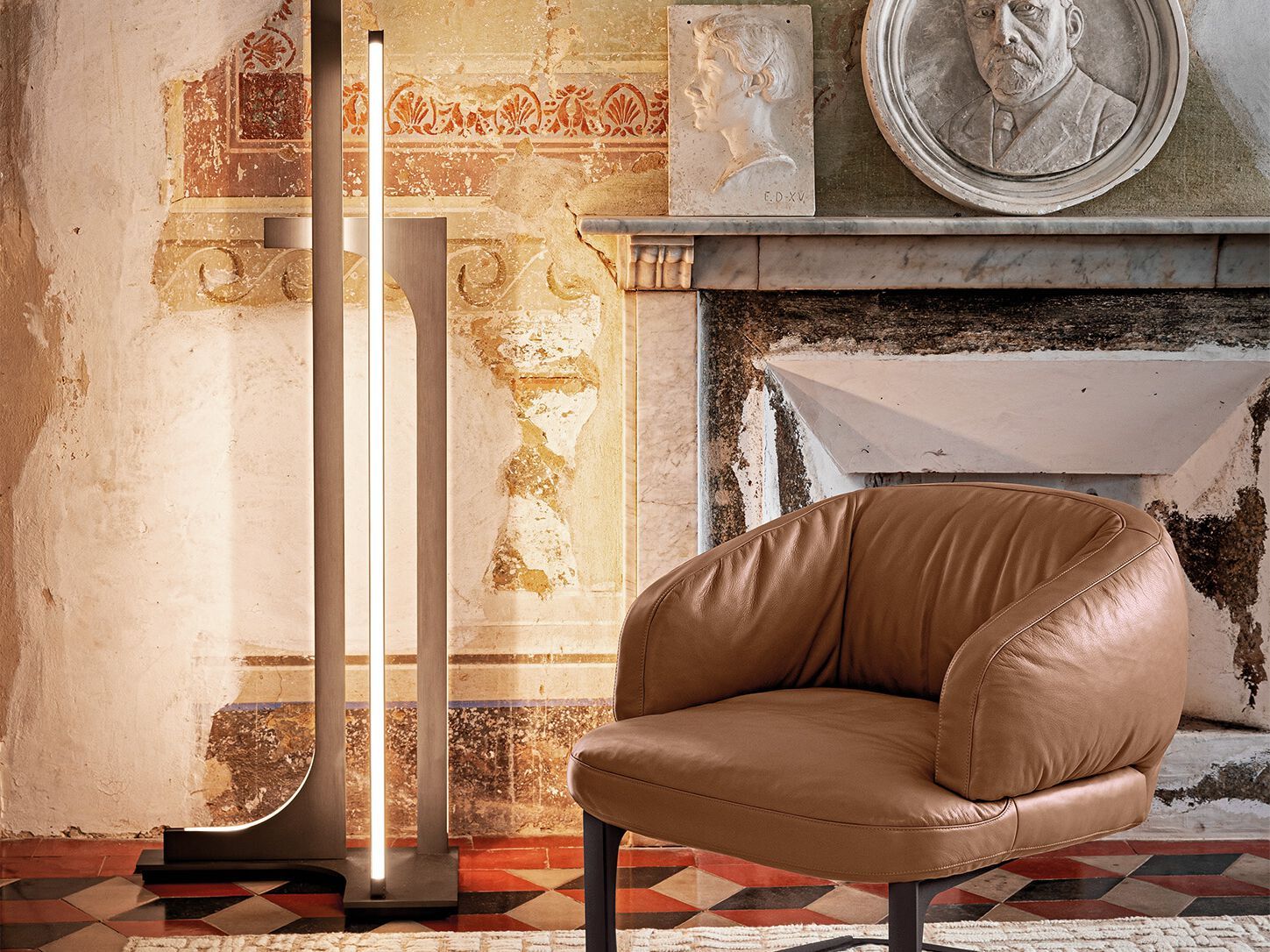 Металлический светодиодный торшер Arketipo Untitled ARCH-00035942 - Вид №2