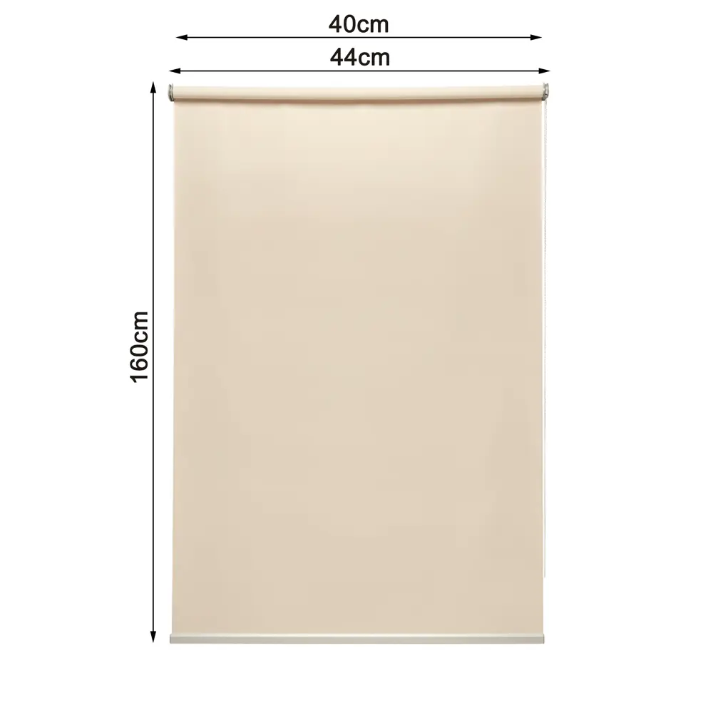 Штора рулонная блэкаут Inspire Belem 40x160 см светло-бежевая Trench 6 82689484 STLM-2120220 - Вид №2
