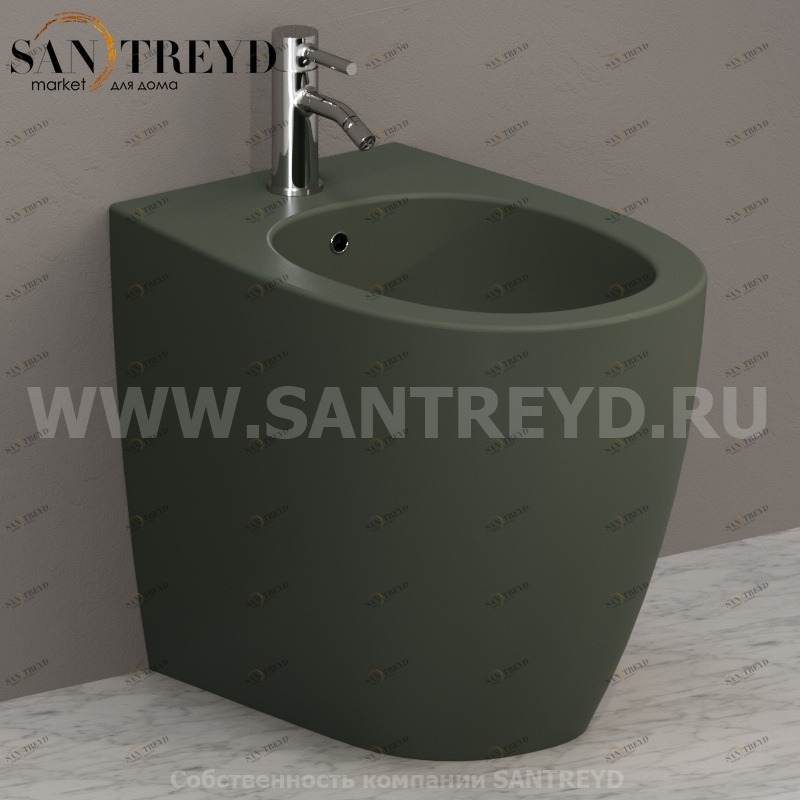 MD011FE Биде напольное 4ALL Ceramica Globo