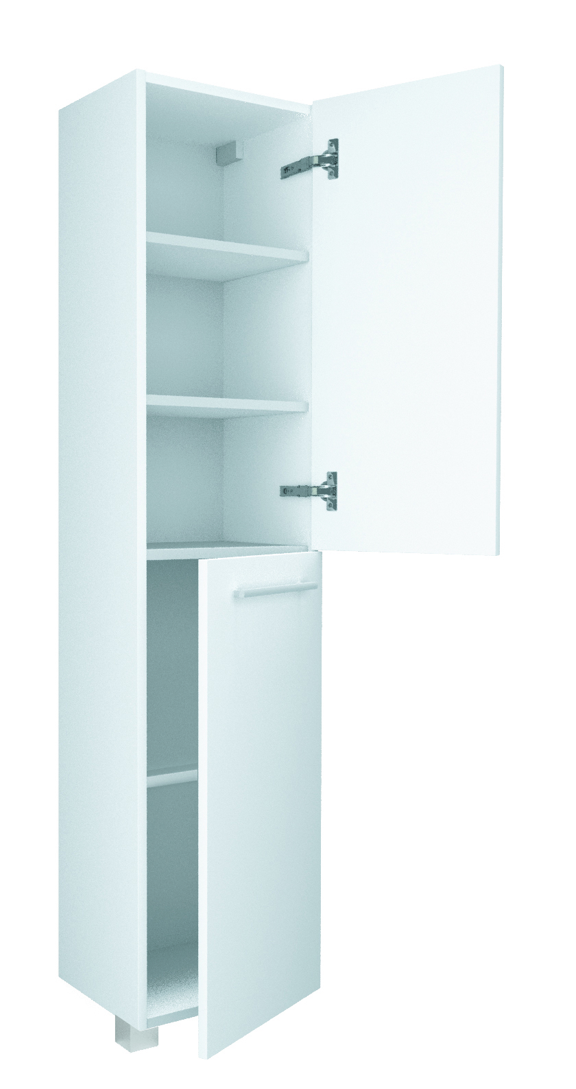 У27984 Шкаф - Пенал Соната 35Н, 2д, Белый глянец 1 Marka Соната  - Вид №1