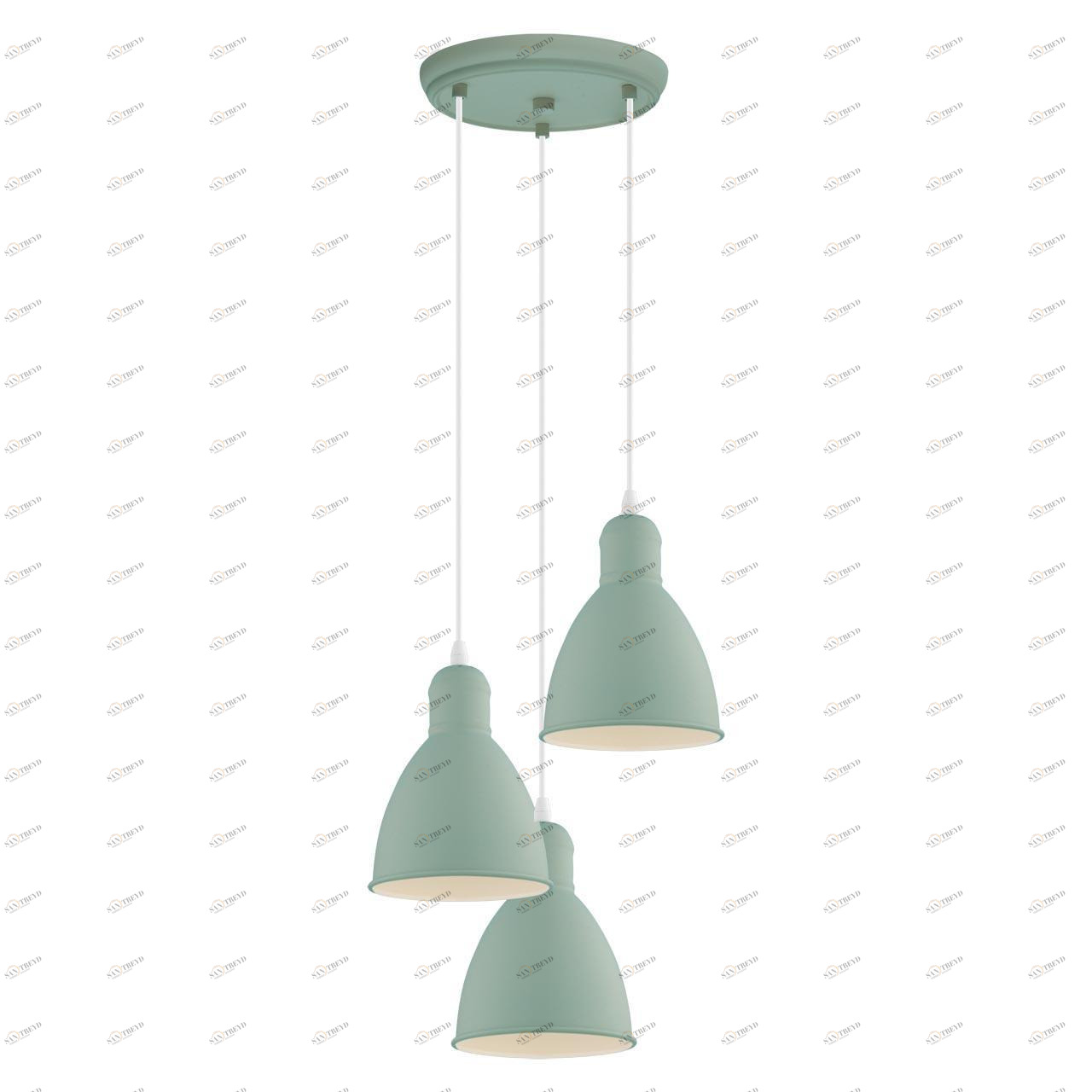 Подвесная люстра Eglo Priddy-P 49095 EGLO PRIDDY-P 220313 Зеленый 