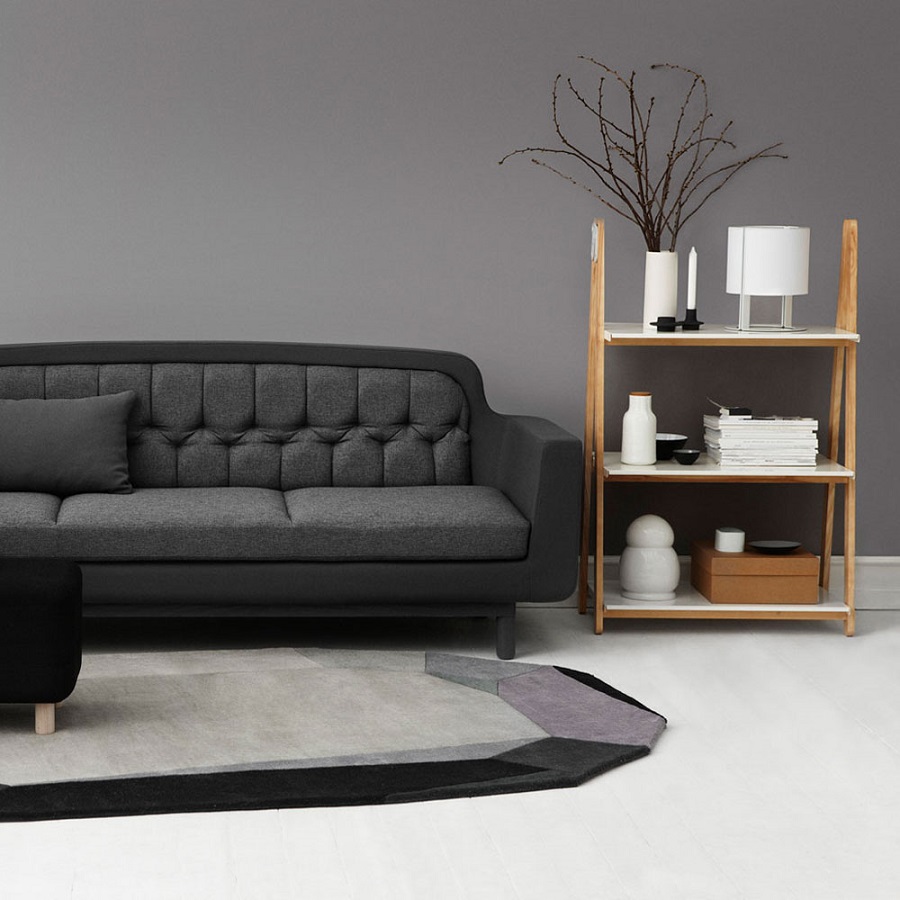 Стеллаж для книг One Step Up низкий 126х78х45 см, белый Normann Copenhagen 601005 - Вид №3