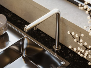 Смеситель для кухни из нержавеющей стали