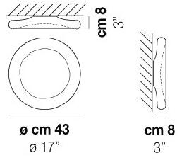 Vetreria Vistosi Стеклянный потолочный светильник Pod sun-id-1385333 - Вид №2