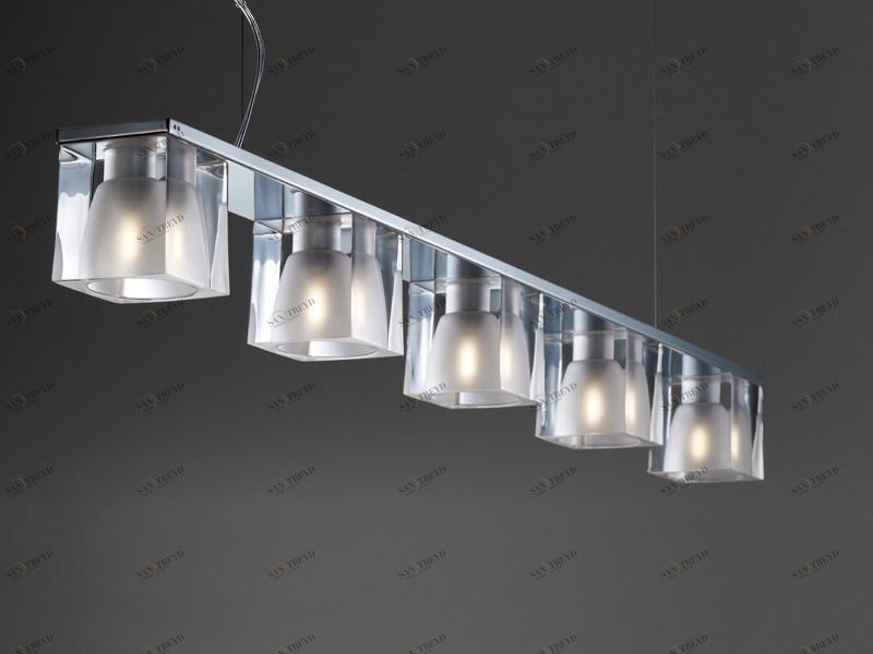 Fabbian Хрустальный подвесной светильник Cubetto sun-id-1447036