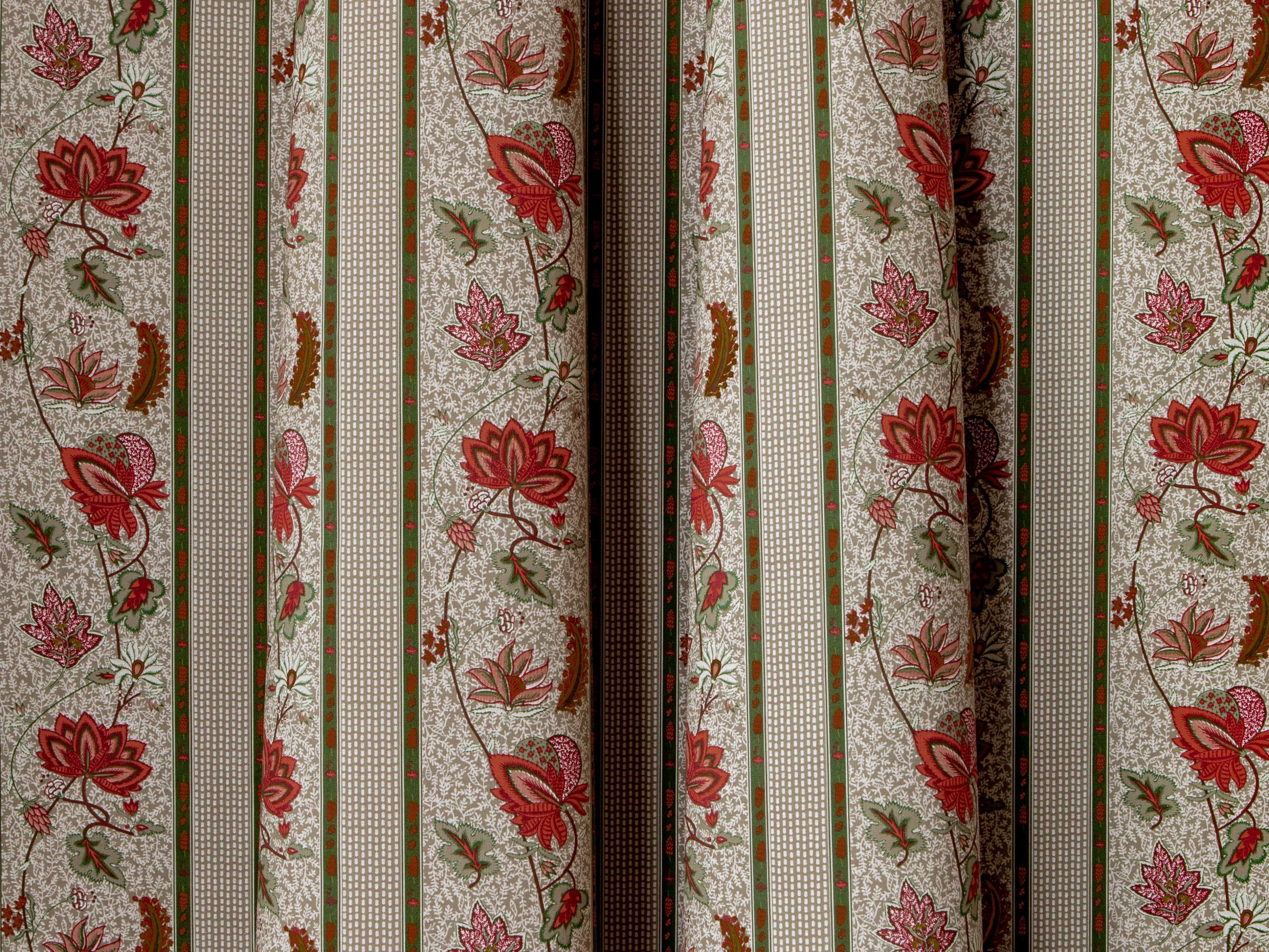 Хлопчатобумажная ткань с цветочным рисунком LELIEVRE Quenin-Belle Époque ARCH-00124598