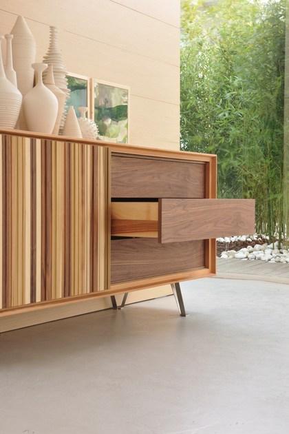 Morelato Комод вишневый с раздвижными дверцами Contemporaneo Art. 1707 - Вид №4