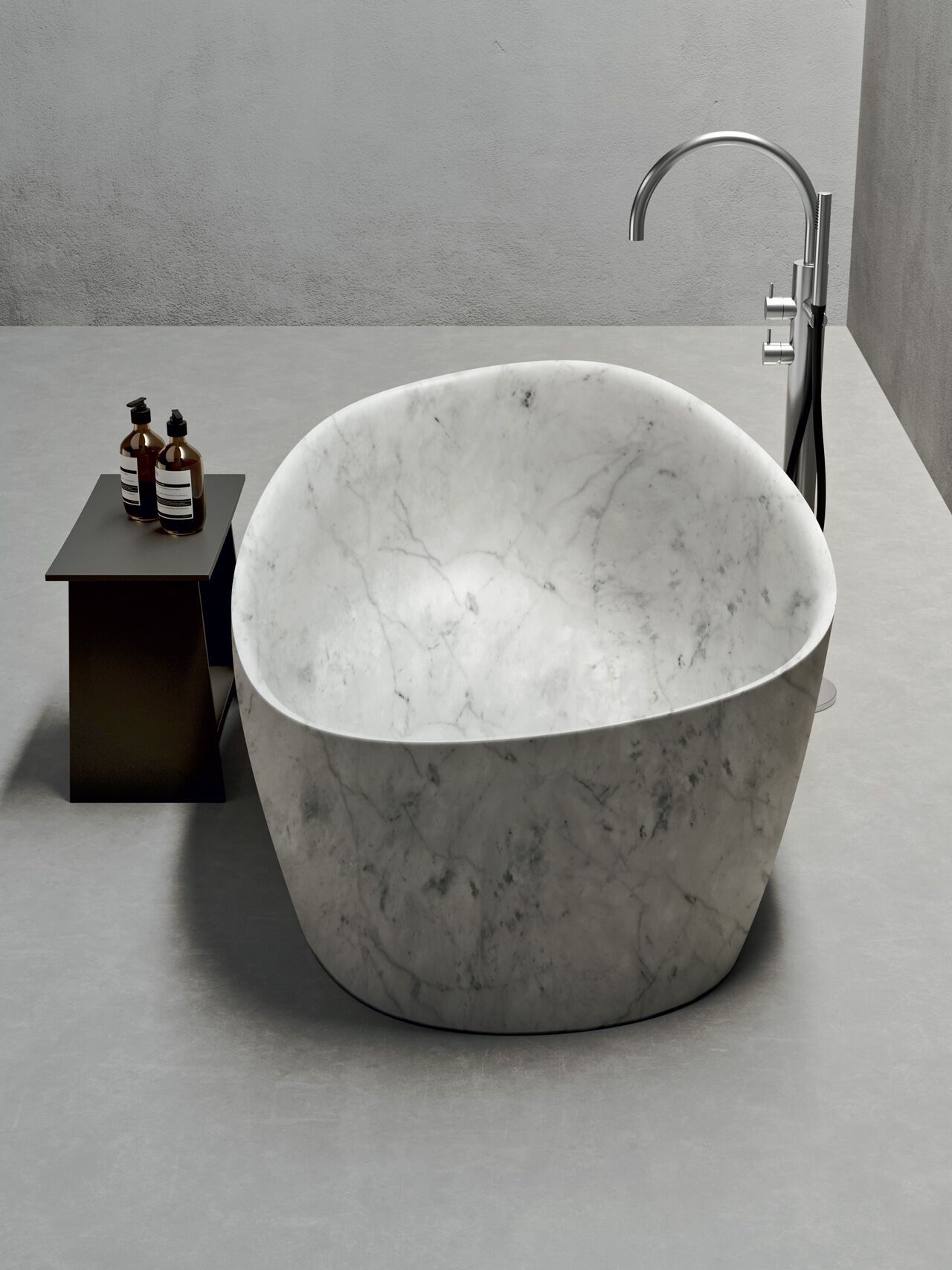 Мраморная ванна в центре комнаты Rexa LUNI ARCH-00127746 - Вид №2