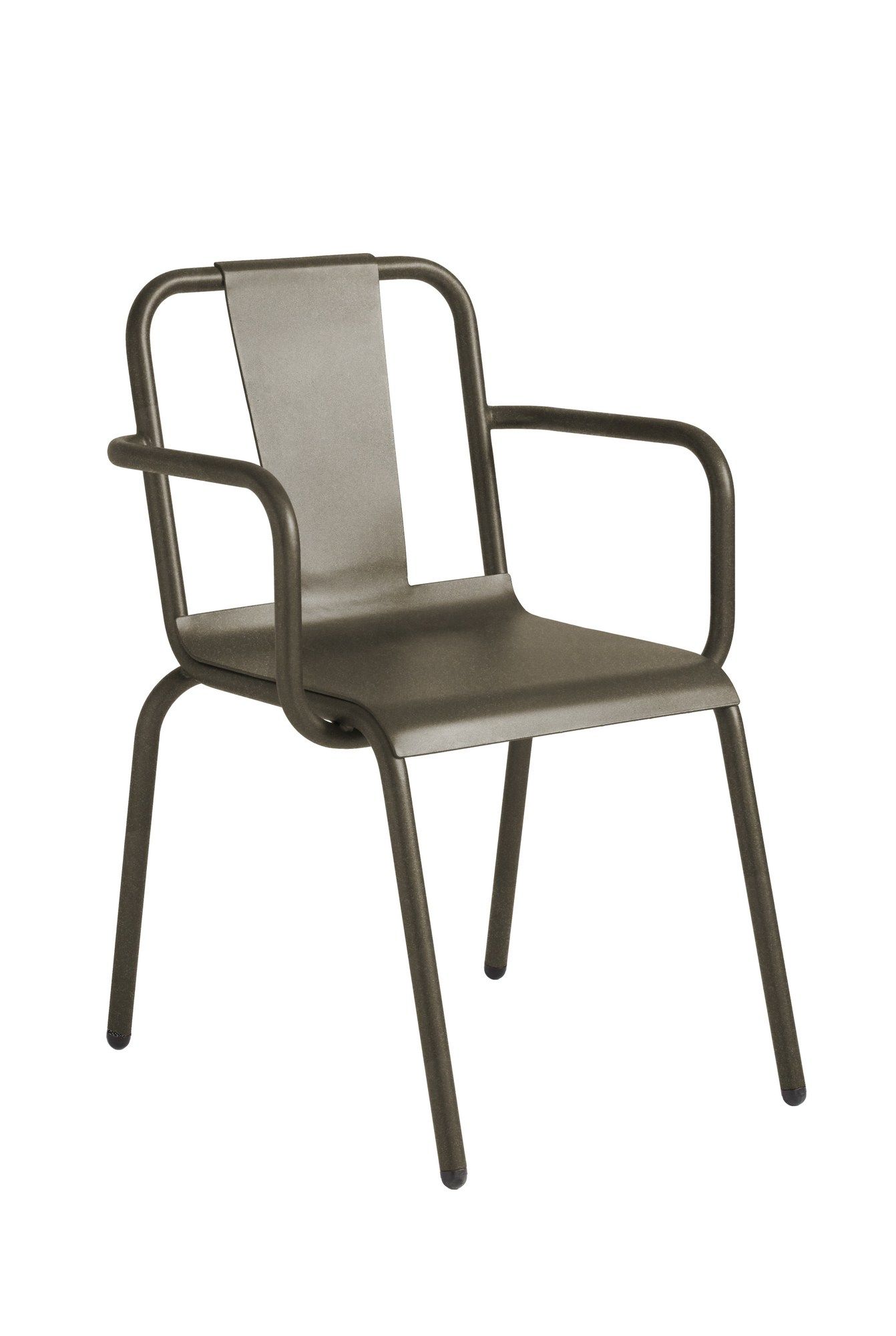 Алюминиевый садовый стул с подлокотниками iSimar Napoles ARCH-00109639 - Вид №18