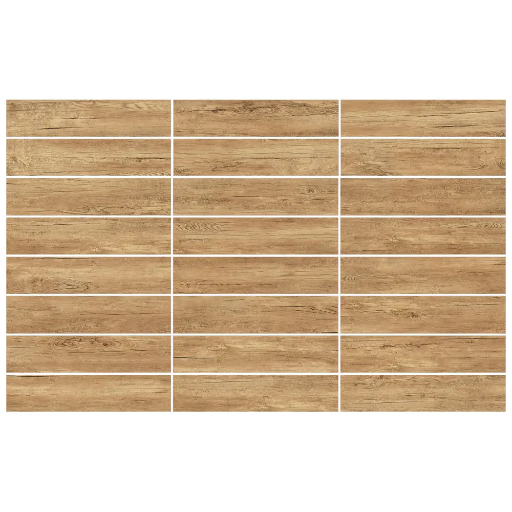 Глазурованный керамогранит Alma Ceramica Shanti 40 15.1x60.2 см 1.82 м² матовый цвет бежевый 89458851 STLM-2019221 - Вид №2
