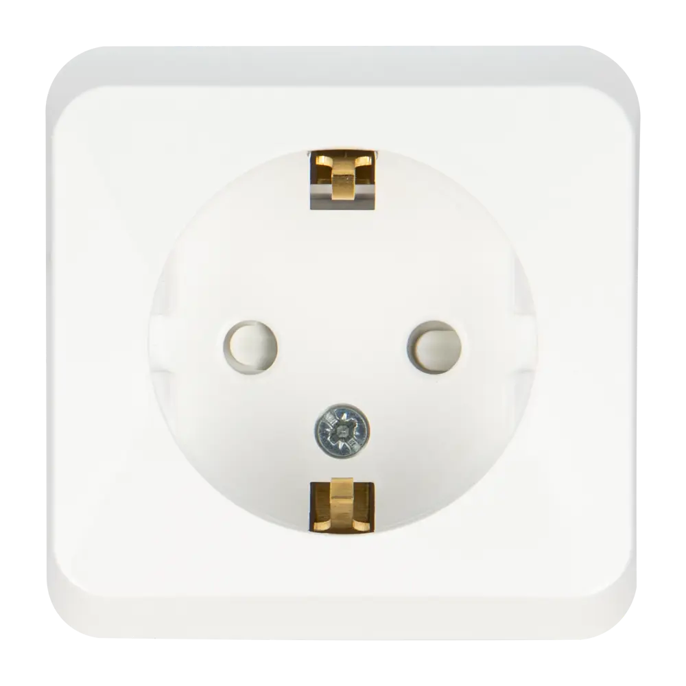 Розетка SYSTEME ELECTRIC Этюд с защитными шторками 11301124 STLM-0001178