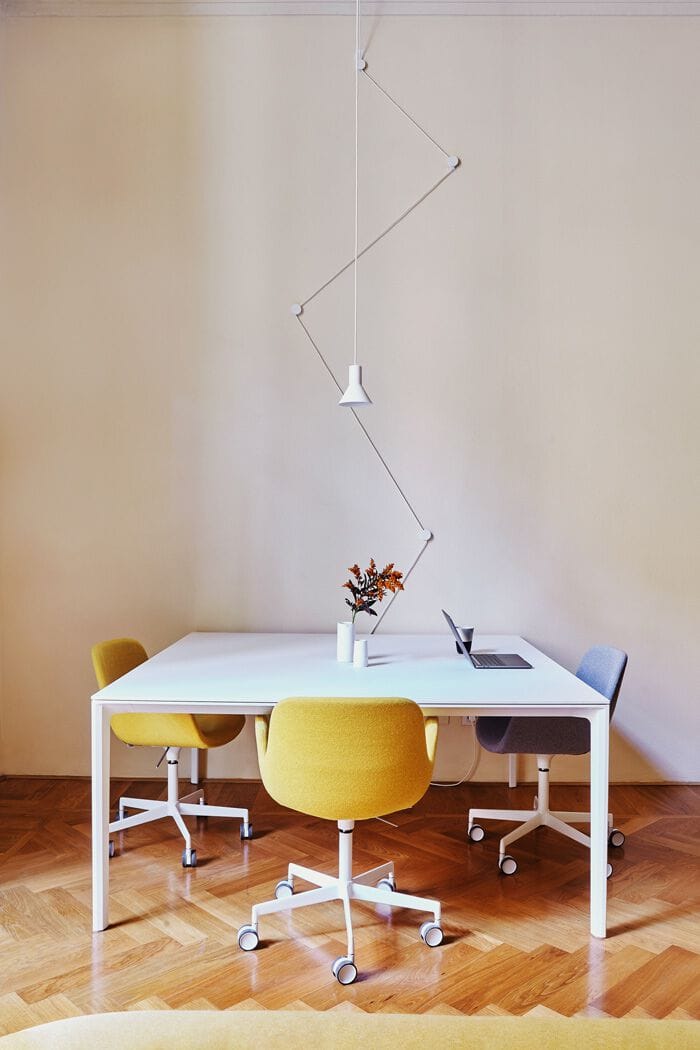 5 спиц ткань регулируемая высота операционный стул офис Lapalma ARCH-00142840 - Вид №4