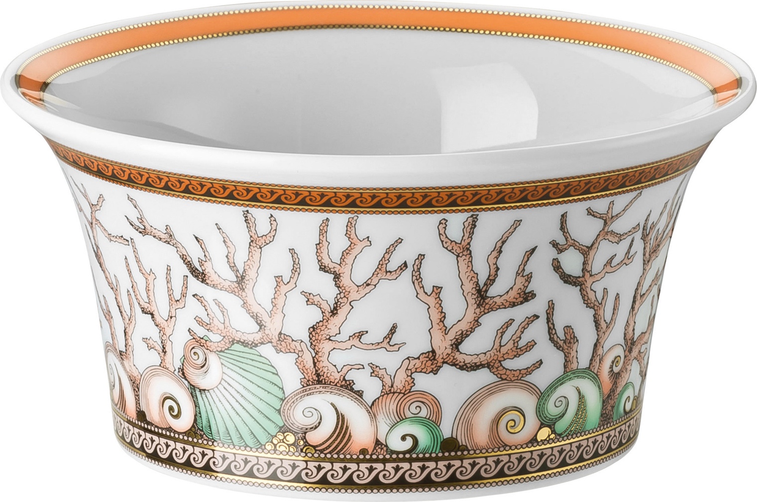 10588543 Rosenthal Versace Салатник индивидуальный Rosenthal Versace Морские звезды 280мл, фарфор Фарфор 