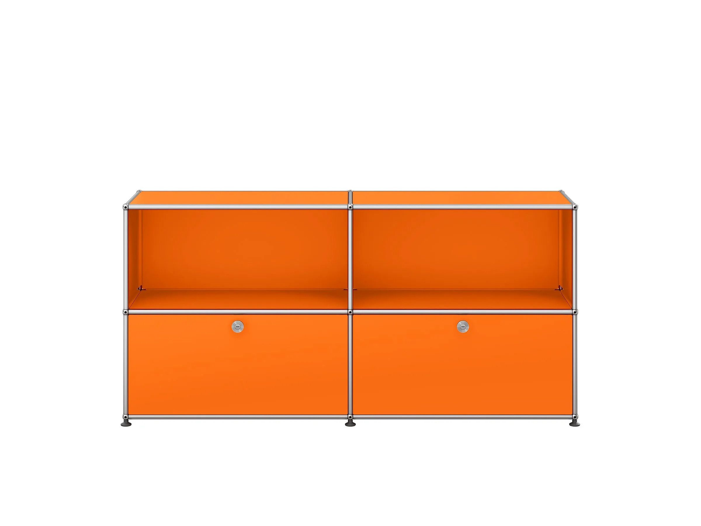 Секционный металлический шкаф с откидными дверцами USM USM SELECTION ARCH-00049753 - Вид №1