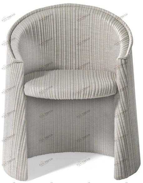 Moroso Мягкое кресло с подлокотниками Husk sun-id-1478222