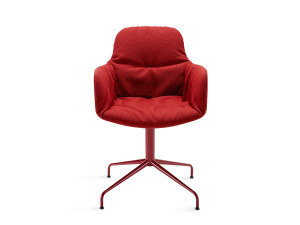 4-спицевое тканевое кресло с подлокотниками