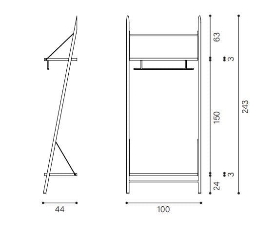 Железная Мебель для прихожей Devina Nais Easy ARCH-00113543 - Вид №3