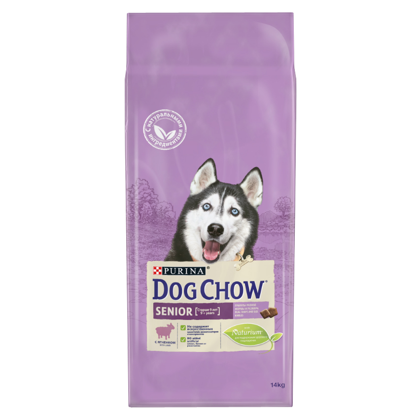 ПР0029481 Корм для собак для пожилых собак ягненок сух. 14кг Dog Chow 