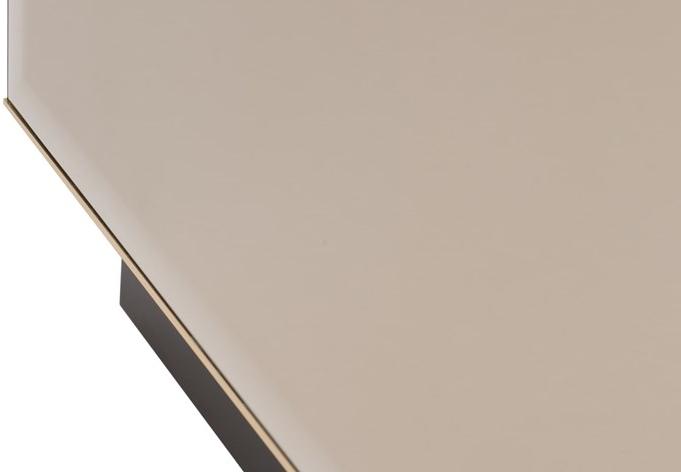 FRATO Квадратный зеркальный стеклянный журнальный столик  Ffu080013aan  - Вид №2