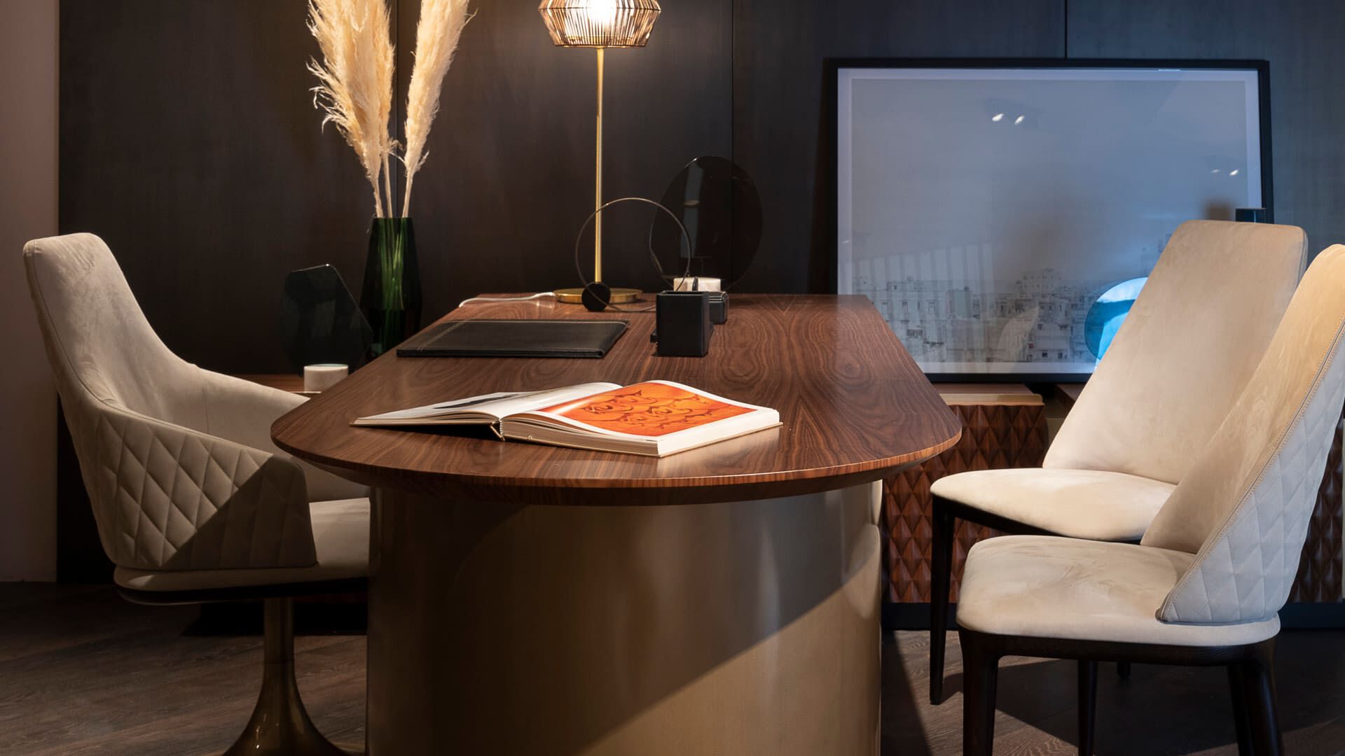 Тканевое вращающееся офисное кресло OPERA CONTEMPORARY HILARY ARCH-00067971 - Вид №2