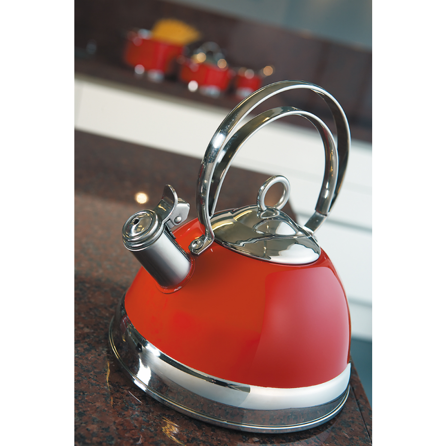 Чайник со свистком, 2,5 л, черный Wesco 34052062 - Вид №1