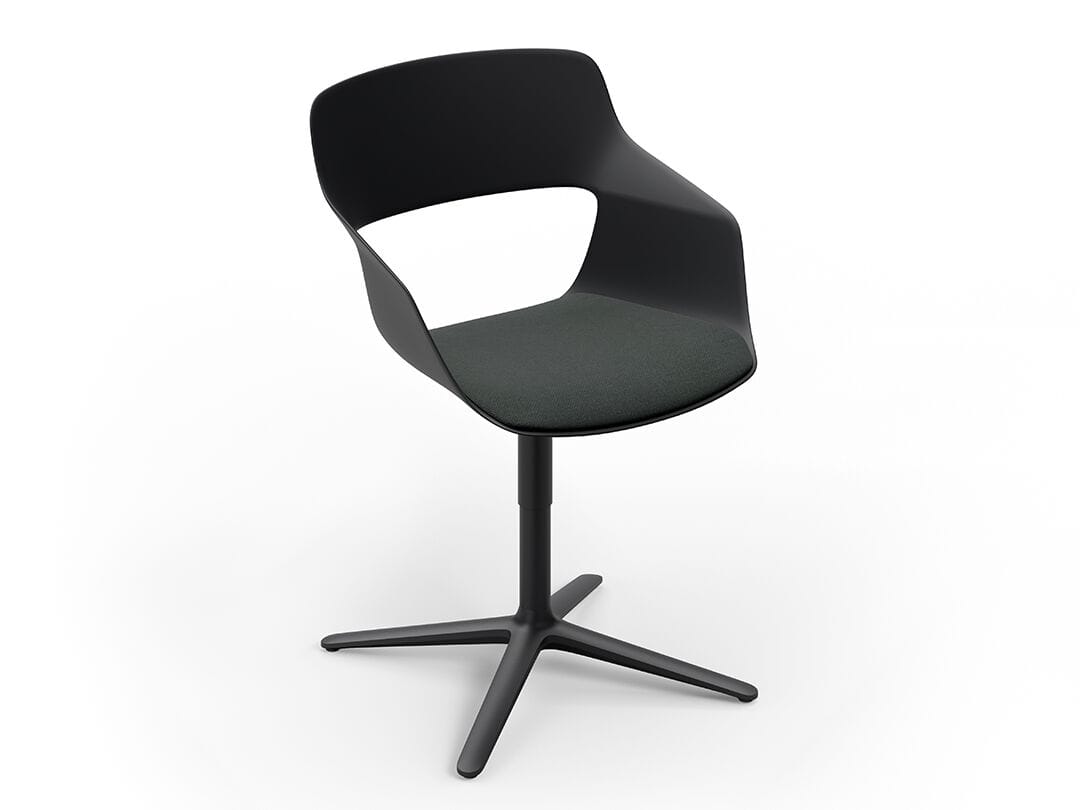 Вращающееся кресло из полипропилена с подлокотниками Brunner scoop ARCH-00083719 - Вид №1