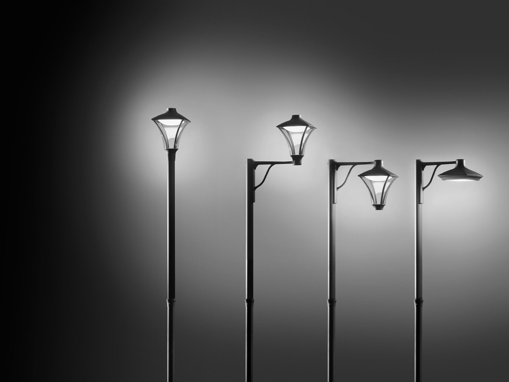 Алюминиевый светодиодный фонарь для сада [LND] общие ARCH-00009531