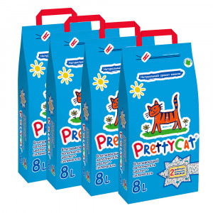 ПР0020449*4 Наполнитель для кошачьего туалета Aroma Fruit впитывающий 4 кг (упаковка - 4 шт) PrettyCat