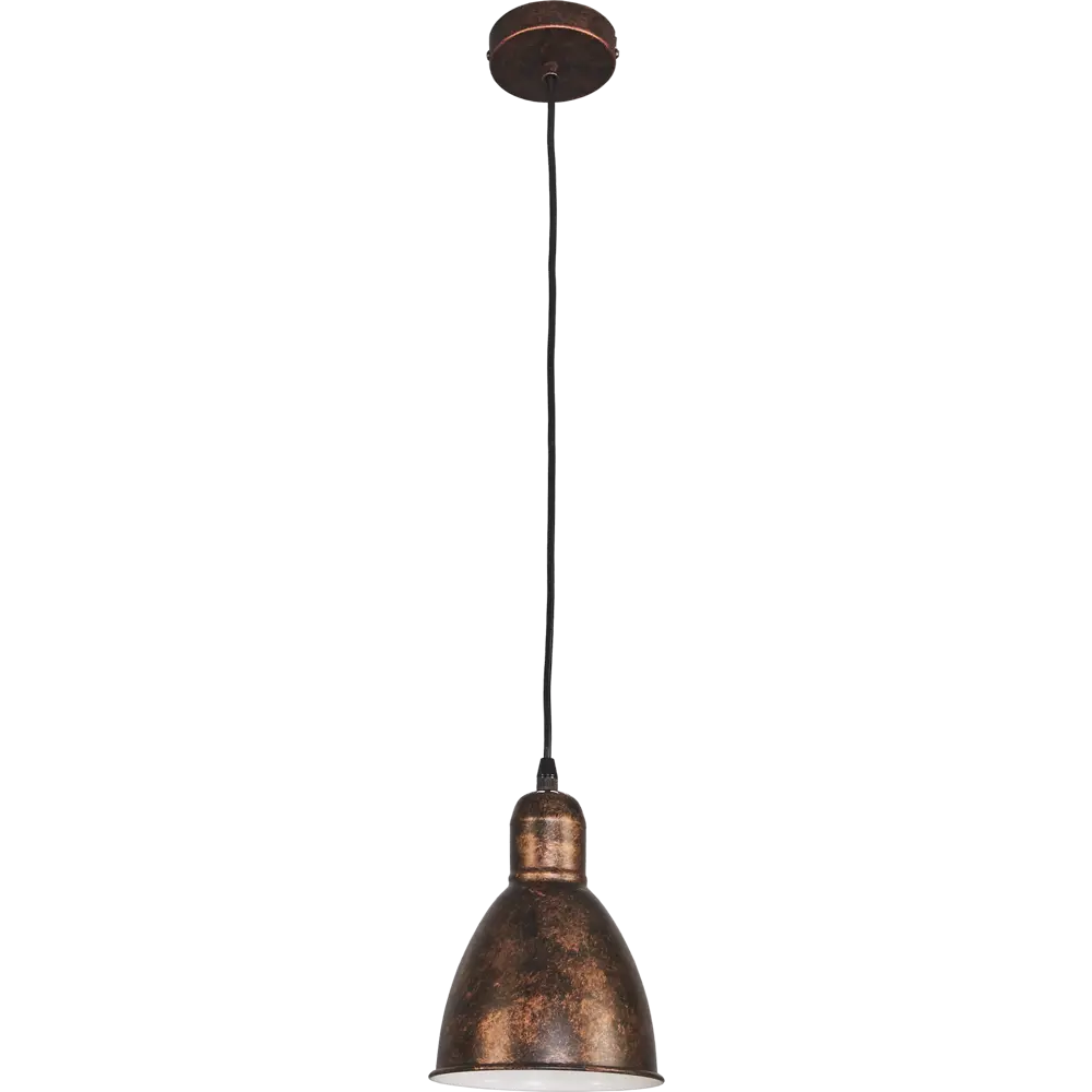 Подвесной светильник Eglo «Priddy» 1xE27x60 Вт, цвет медный/патина 18559726 STLM-2078085  - Вид №2