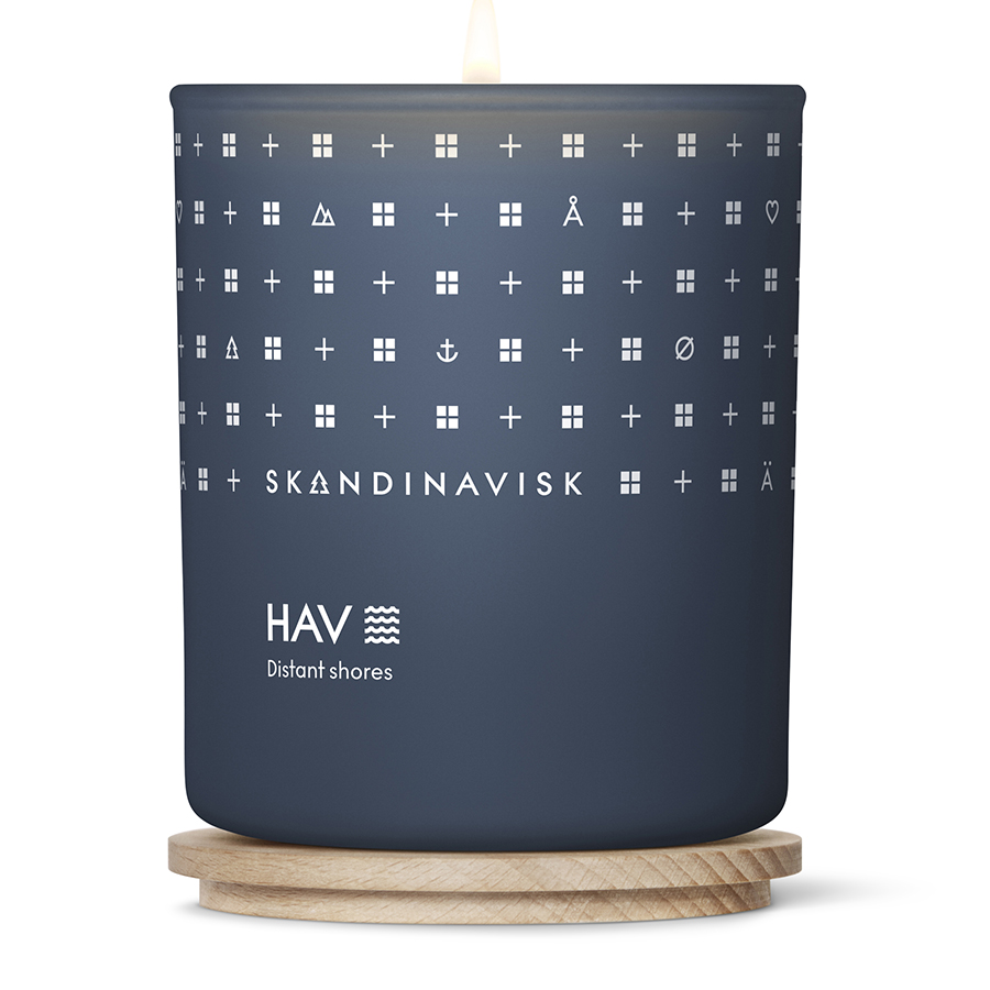 SK20104 Свеча ароматическая hav с крышкой, 200 г (новая) S K A N D I N A V I S K  - Вид №3