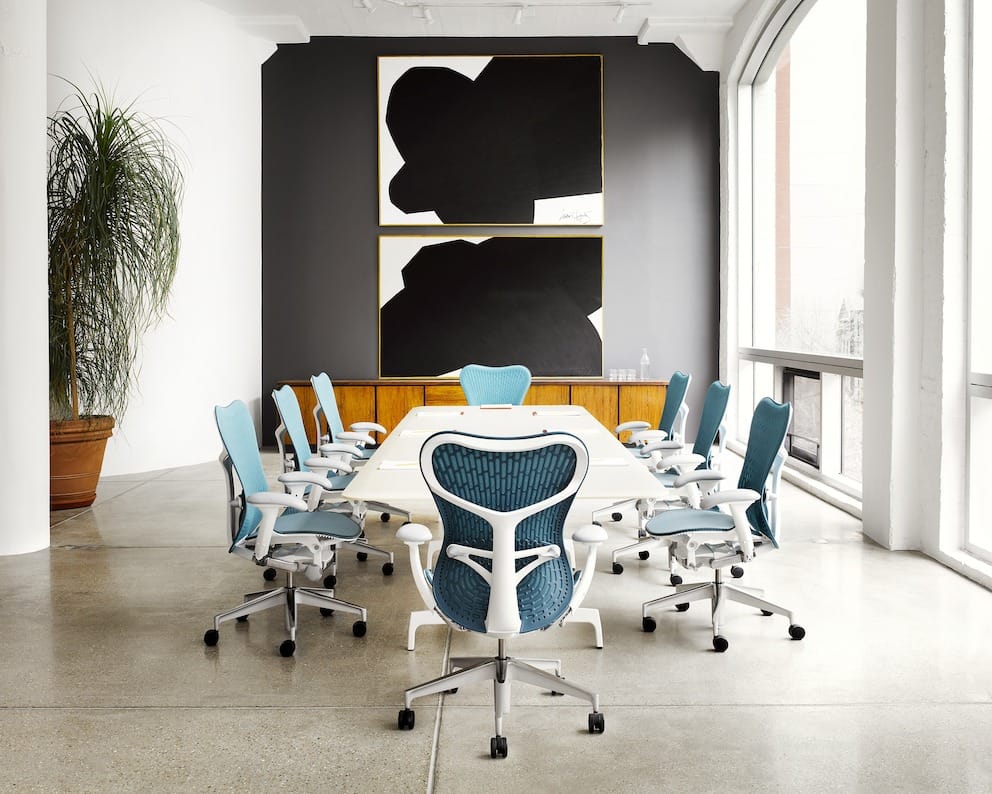 Triflex полимер поворотный эргономичный офисный стул Herman Miller Mirra 2 ARCH-00071795 - Вид №12