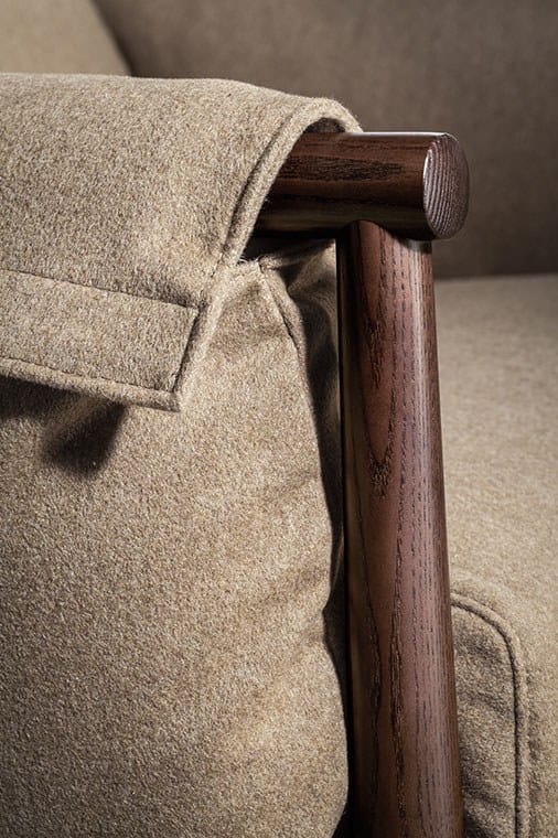 Тканевое кресло с подлокотниками Poltrona Frau коллекция-диваны и кресла ARCH-00103196 - Вид №12