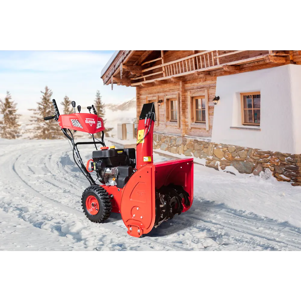 Снегоуборщик бензиновый ELITECH СМ 12Э 71 см 12 л.с. 82063834 STLM-2098623  - Вид №2