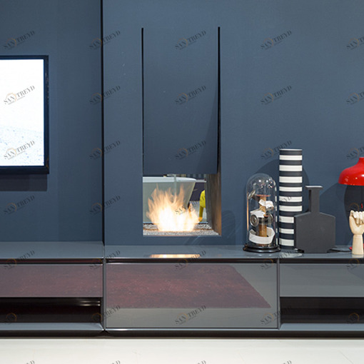 Камин двухсторонний на биоэтаноле CANTOB63G Antonio Lupi CANTO DEL FUOCO встраиваемый Antoniolupi