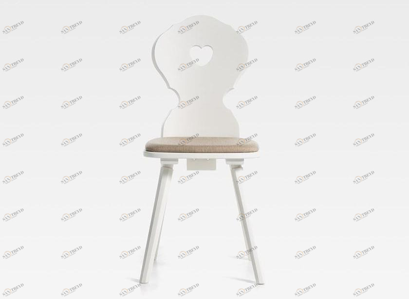 SIPA Деревянный стул со встроенной подушкой Monaco sun-id-1480634