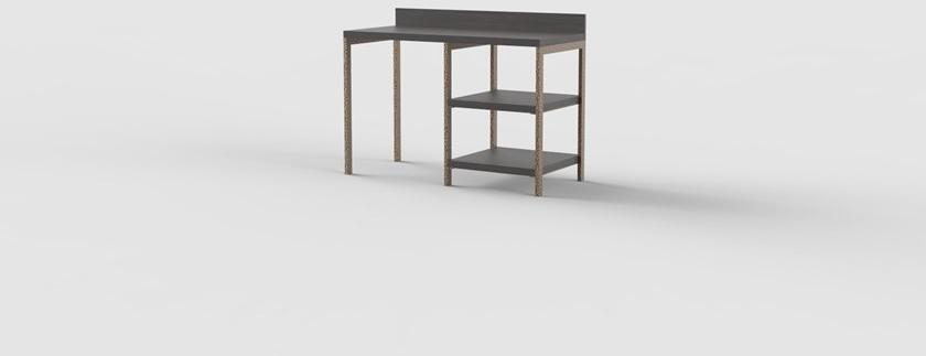 Mobilspazio Прямоугольный стол с полками для гостиниц Urban sun-id-1471606 - Вид №13