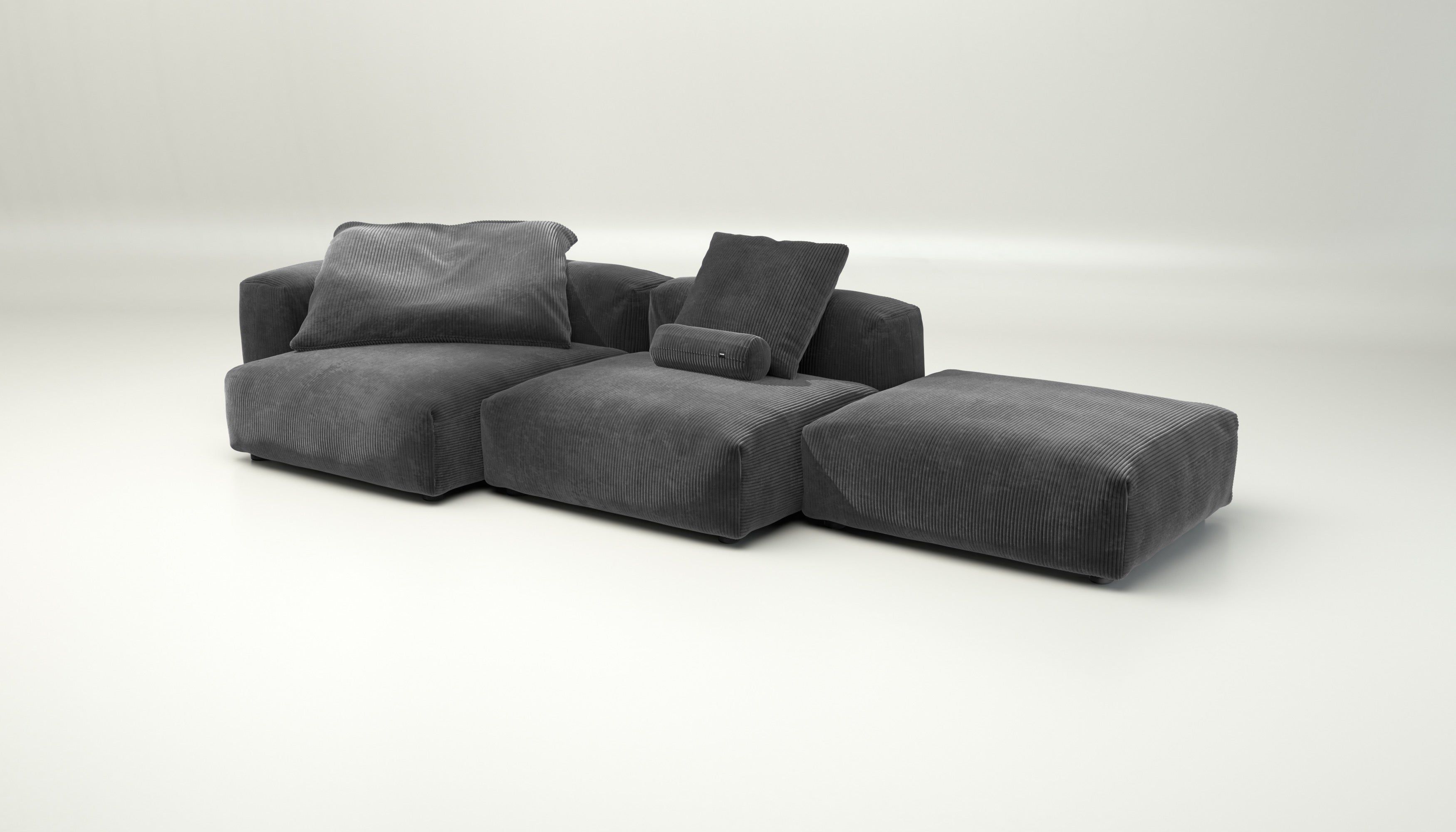 Модульный диван с полуостровом vetsak Cord Velour ARCH-00039016 - Вид №7