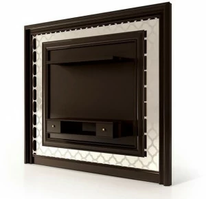 Carpanese Home Подвесная тумба под ТВ из дерева и стекла Heritage 6145