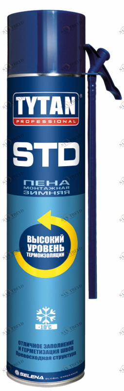 Пена монтажная Tytan Professional STD зимняя 750мл 5402