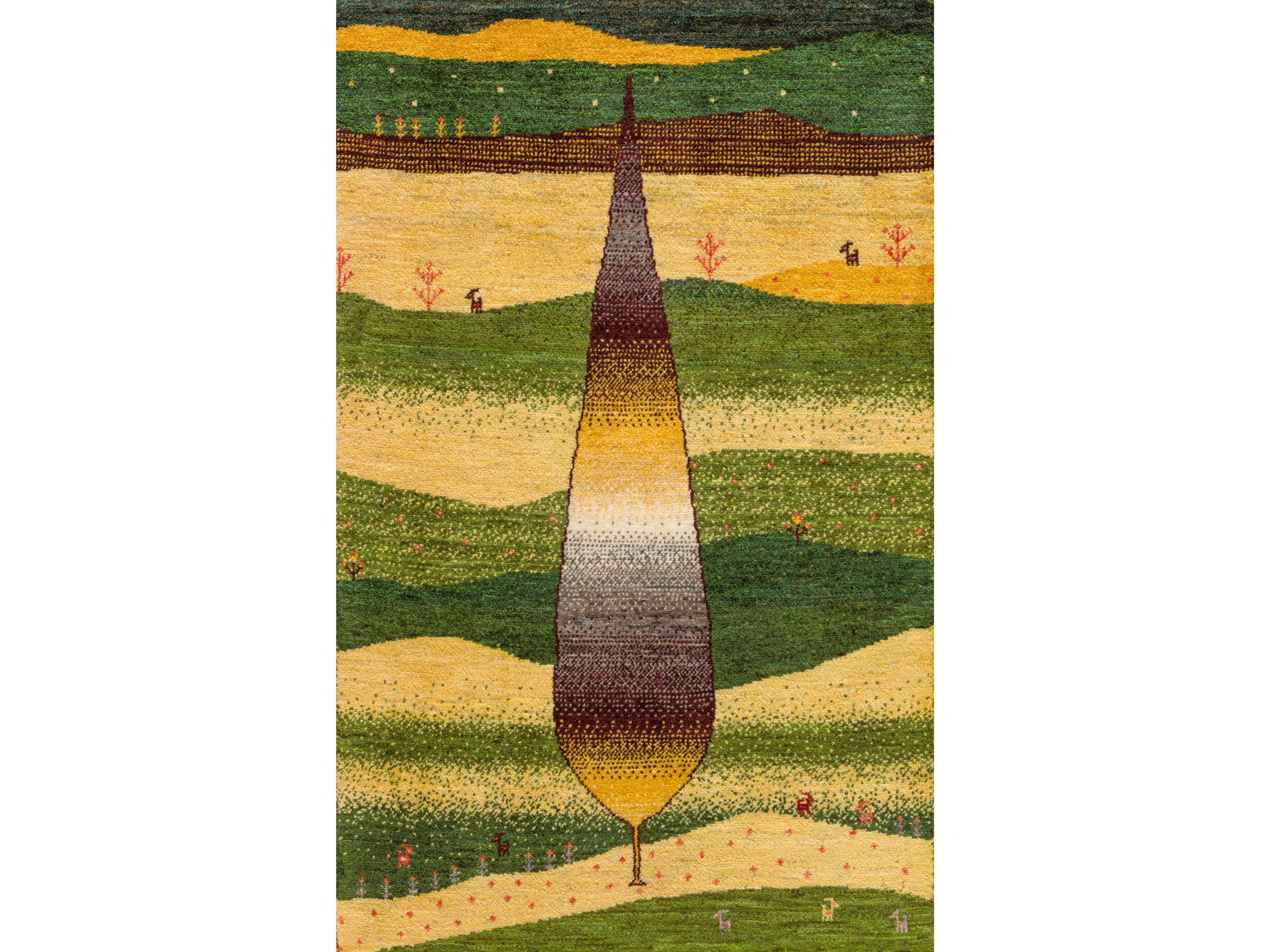 Прямоугольный шерстяной ковер Zollanvari Gabbehs Landscapes ARCH-00052472 - Вид №1