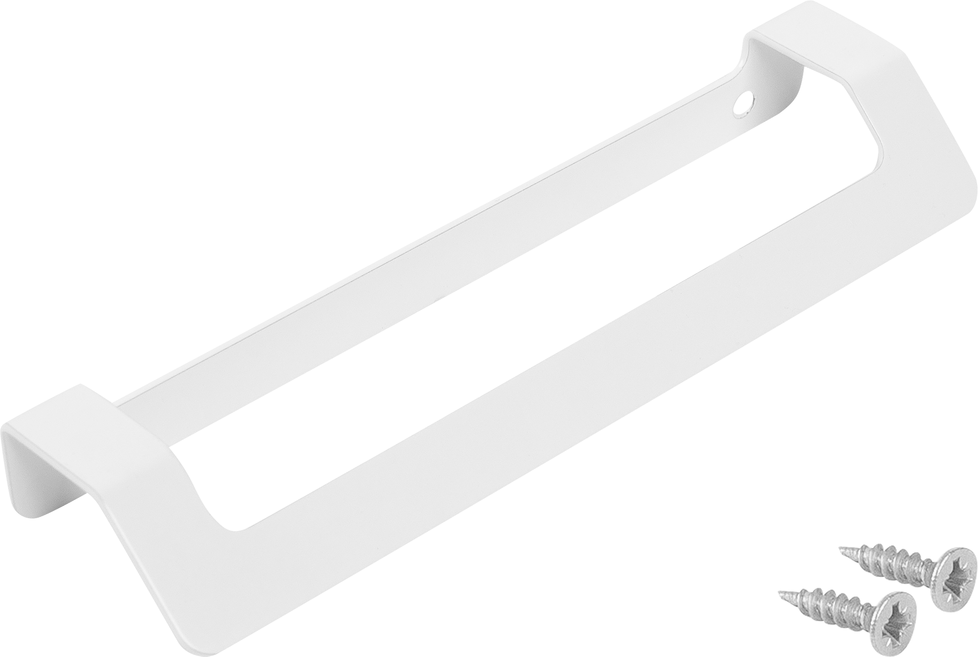 84534646 Ручка-профиль CТ3 156 мм сталь, цвет белый STLM-0051564 JET  - Вид №3