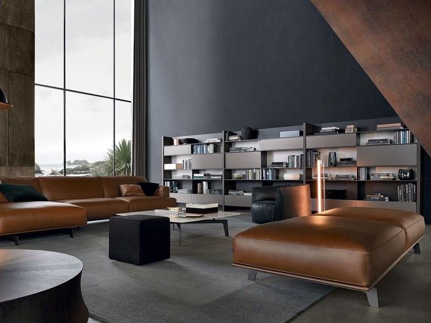 Poliform Модульная деревянная оборудованная стенка с тумбой под телевизор sun-id-1437437 - Вид №2