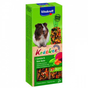 Т00009831 Лакомство для грызунов Крекеры для морских свинок овощные (2шт.уп) VITAKRAFT
