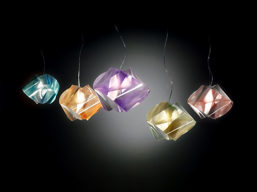 Подвесной светильник Gemmy Prisma Rubin от Slamp GEM04SOS0000LCR SLAMP ДИЗАЙНЕРСКИЕ 243553 Красный  - Вид №1