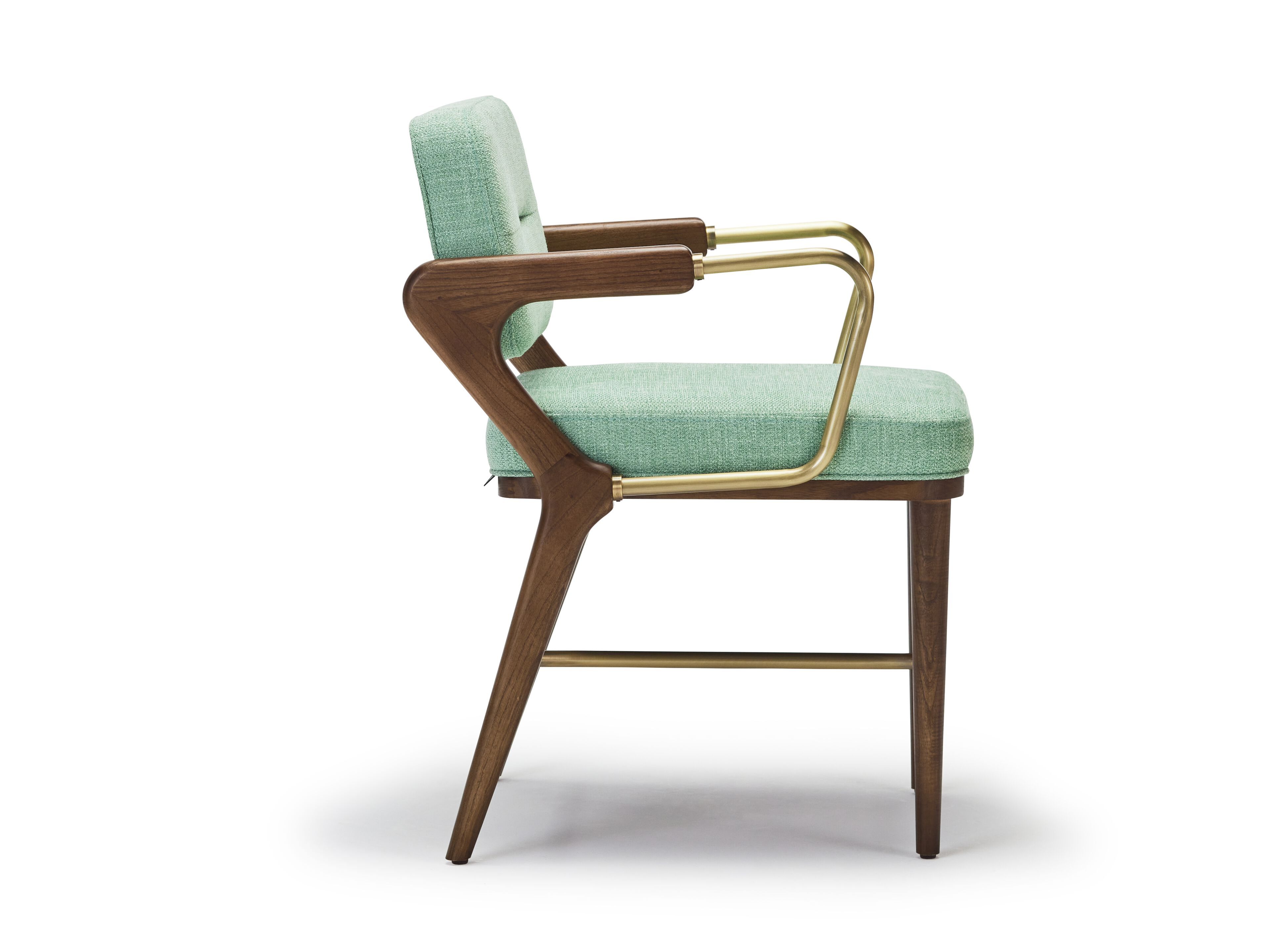 Тканевый стул с подлокотниками Papell Design ARCH-00096248 - Вид №2