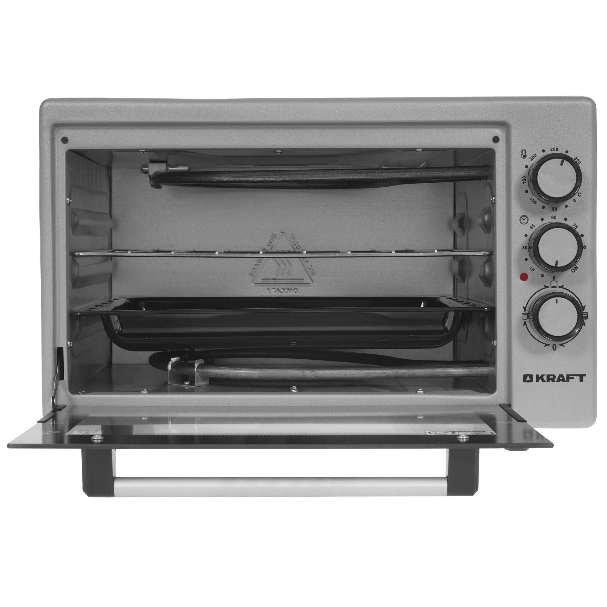 5333039 Мини-печь Kraft KF-MO 3200 GR серый STDN-0055026 - Вид №5