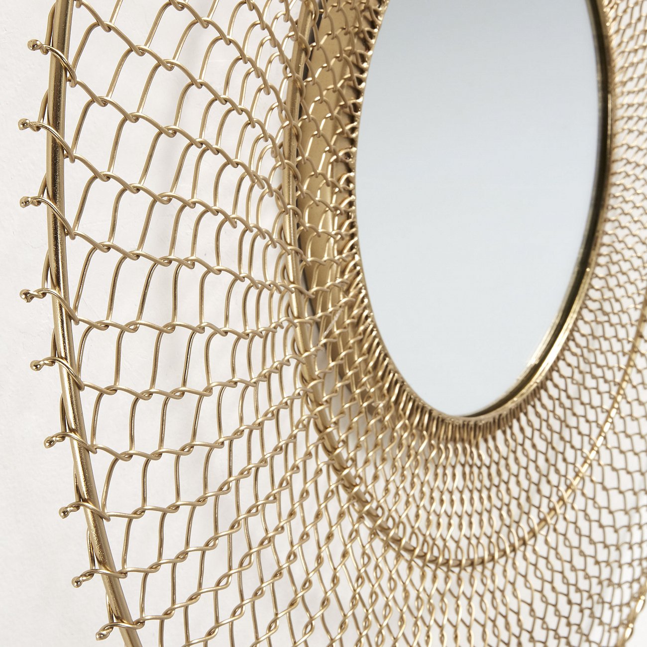 Зеркало круглое металлическое латунное Rady от La Forma LA FORMA ДИЗАЙНЕРСКИЕ, СОЛНЦЕ 342836 Медь  - Вид №2